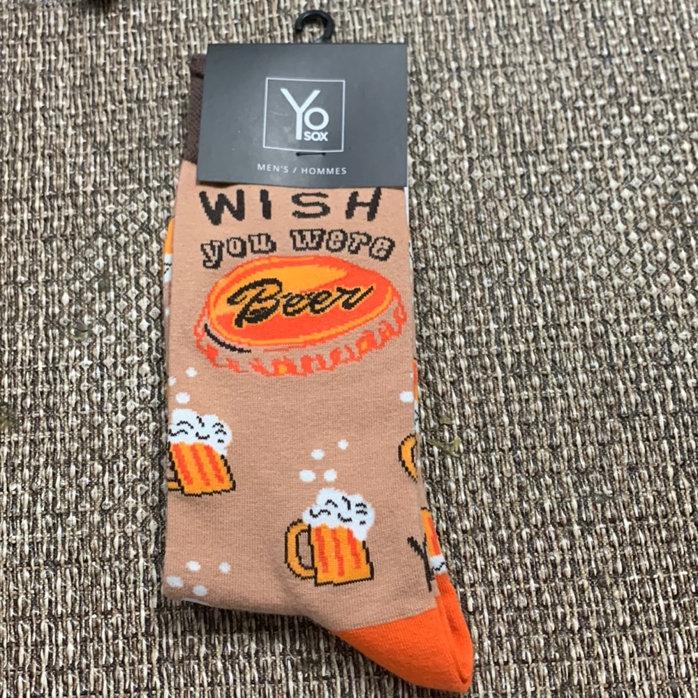 Yo sox men’s novelty socks NWT